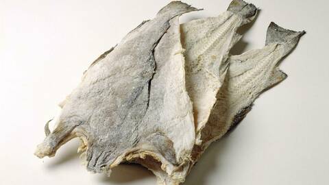 Hel klippfisk. Foto: Alf Börjesson / Norwegian Seafood Council