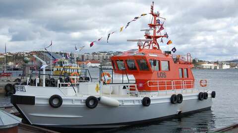 Illustrasjonsbilde: Losfartøyet «Los 120» ble  døpt i Kristiansund 11. mai 2010. Foto: Geir Tøvik / Kystverket