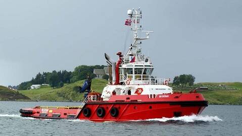 Slepebåten BB «Ocean». Illustrasjonsfoto: Buksér og Berging AS