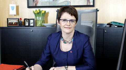 Fiskeri- og kystminister Lisbeth Berg-Hansen. Foto: Scanpix / NFD