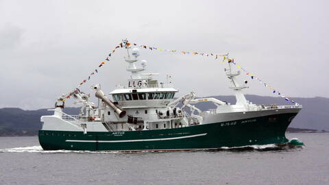 Arkivfoto av «Artus». Foto: Havyard Group AS