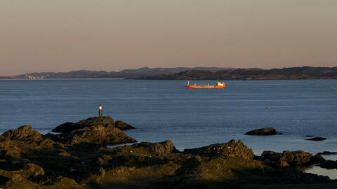 Fartøy underveis. Illustrasjonsfoto: Kystverket