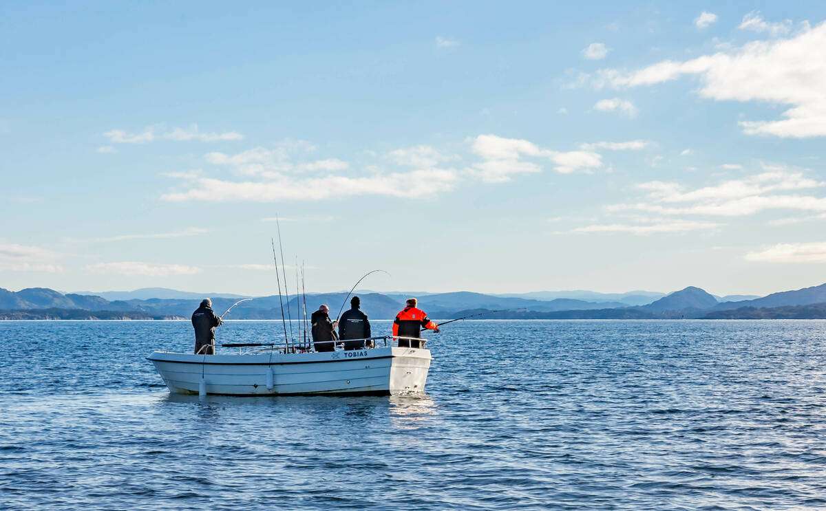 Turistfiske. Illustrasjonsfoto: Roald Hatten / Fiskeridirektoratet