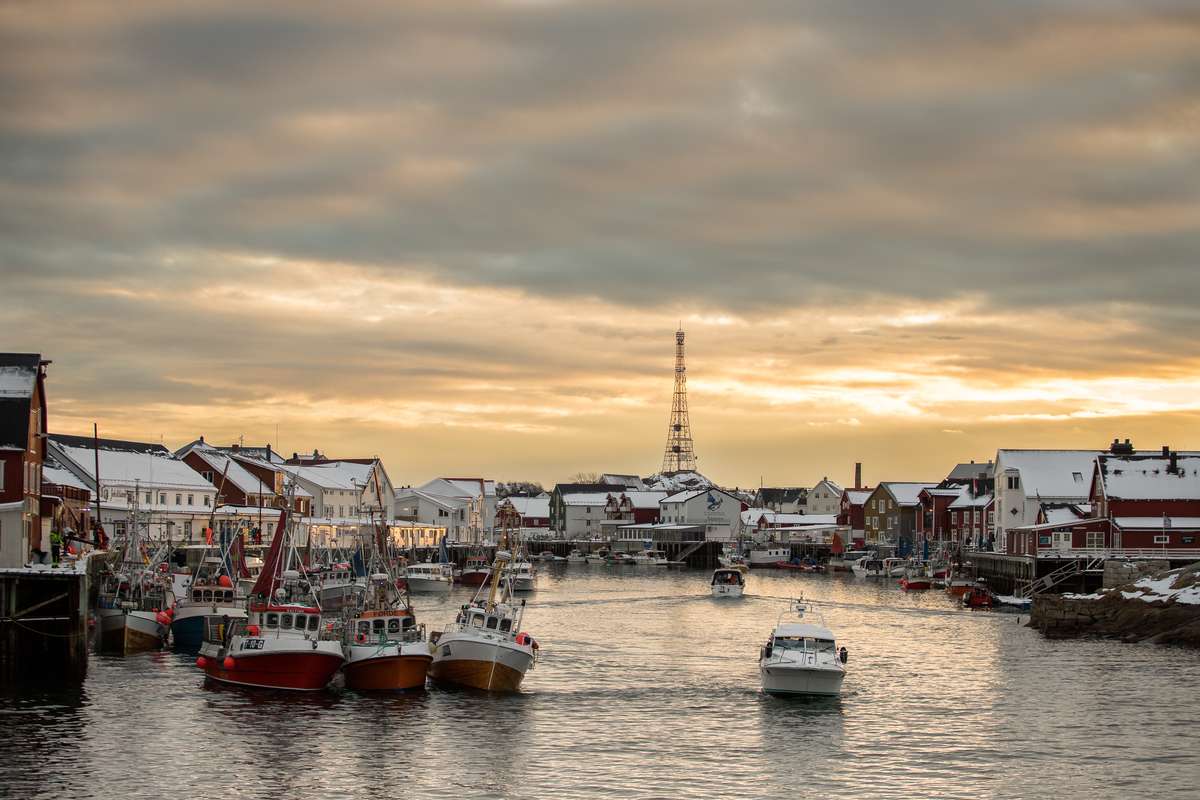 Henningsvær. Illustrasjonsfoto: Vegard Oen Hatten / Fiskeridirektoratet