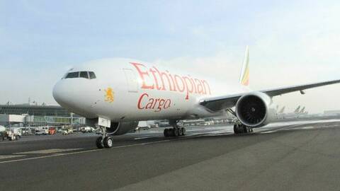 Transportfly. Foto: Ethiopian Cargo