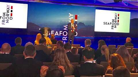 Rekordmange deltok på "UK-Norwegian Seafood Summit" i London den fjerde uken i januar 2019. Foto: Norges sjømatråd