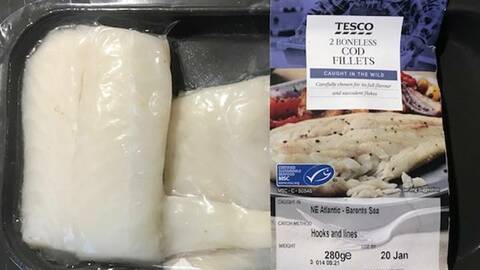 Britiske forbrukere er opptatt av at fisken skal være bærekraftig høstet, og norsk torsk er et populært produkt i britiske butikker. Foto: Norges sjømatråd