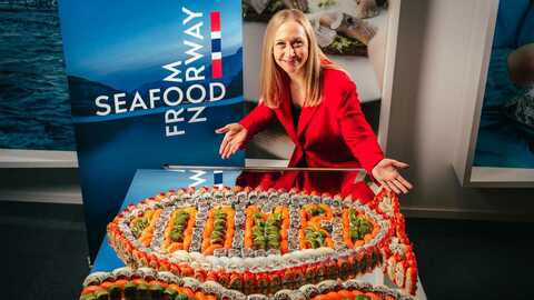 Renate Larsen i Norges sjømatråd. Foto: Sverre Simonsen / Norwegian Seafood Council