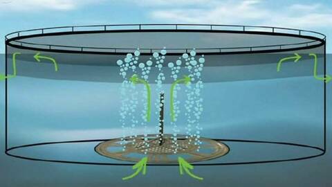 En skjematisk framstilling av hvordan Midt-Norskringen fungerer. Illustrasjon: Aquamedic AS