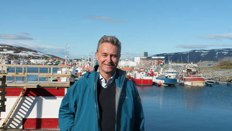 Fiskeri- og sjømatminister Odd Emil Ingebrigtsen. Foto: NFD