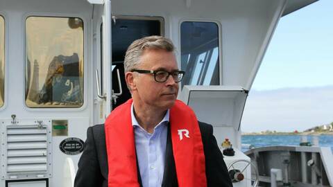 Fiskeri- og sjømatminister Odd Emil Ingebrigtsen. Foto: NFD