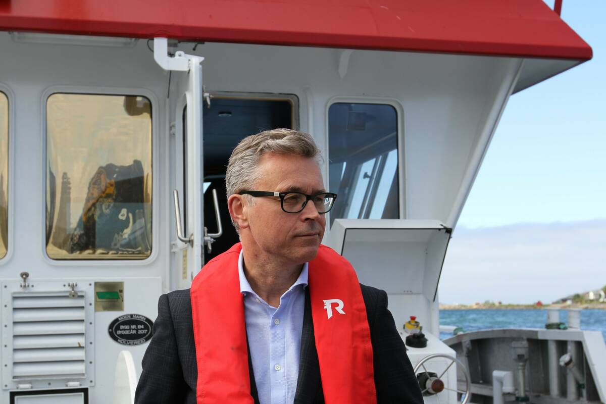 Fiskeri- og sjømatminister Odd Emil Ingebrigtsen. Foto: NFD