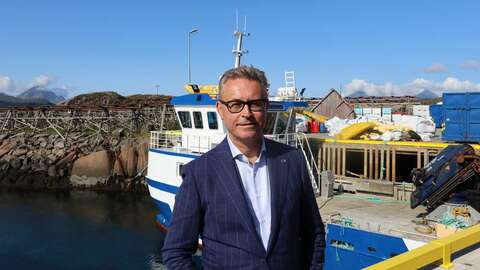 Fiskeri- og sjømatminister Odd Emil Ingebrigtsen: Foto: NFD