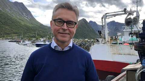 Fiskeri- og sjømatminister Odd Emil Ingebrigtsen. Foto: NFD