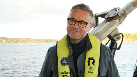 Fiskeri- og sjømatminister Odd Emil Ingebrigtsen. Foto: Liv Eva Kirkesæther / Havforskningsinstituttet