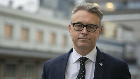 Fiskeri- og sjømatminister Odd Emil Ingebrigtsen. Foto: Øyvinn Myge / NFD